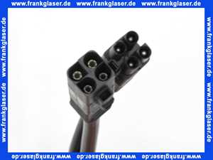 Elco Stecker-Buchse-Kabel M3 schwarz 1718493110