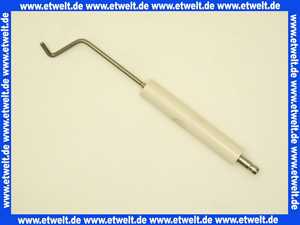 3333240494 Elco Zündelektrode links 180 lang, D3 x 75 Porzellan D14x80