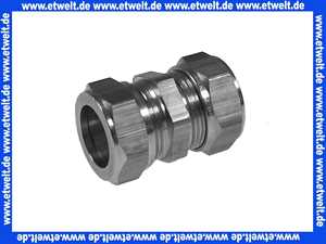 ELCO 5148596207 Gerade Verschraubung D22xD22 Messing