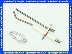 64201338 ELCO Zündelektrode L117 D3x50 Porzellan D9,5x55 mit Dichtung