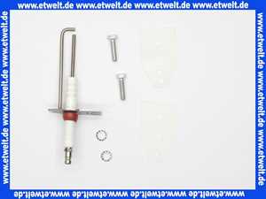 64202263 Elco Zündelektrode 115 lang D 3 x 38 Porzellan D 9 x 60 mit Zündstift D 3