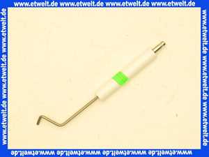 65310292 Elco Zündelektrode links 180 lang, D3 x 75 Porzellan D14x80