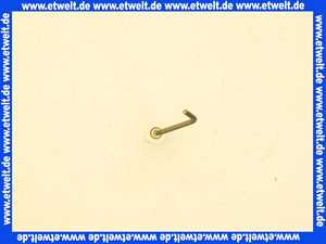 65310292 Elco Zündelektrode links 180 lang, D3 x 75 Porzellan D14x80