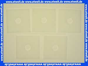 Ersatz-Luftfiltermatte Ersatzfilter für Helios ELF und ELSN Ventilatoreneinsatz 5 Stück