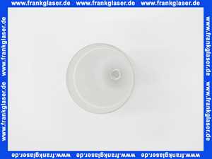 121500090 Emco new waves Glasteil (Bürstengarn.) Ersatzglas zu S1215, Opalglas