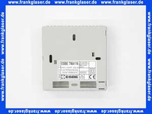 ESBE Raumthermostat TMA116 elektromech., Schalter An/Aus. 18000600