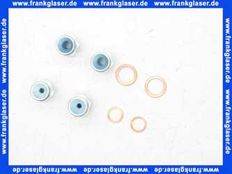 Universal Ölbrennerschlauch-Set für Heizöl inkl. Anschlussnippel und Dichtringen zur Verbindung mit Ölbrenner