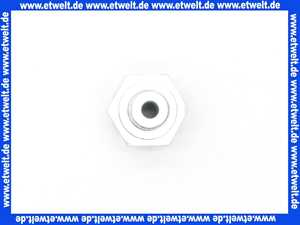 Doppeleinschraubnippel R 1/8 zyl. x R 3/8 zyl. mit Innenkonus