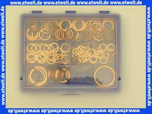 Dichtungs-Sortiment KUPFER, 1/8 - 1 145 Stück