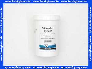 Silikonfett Diamant® Type 2, Dose 1000 g, 40111, für Trinkwassserarmaturen gemäß der Leitlinie des Umweltbundesamtes, WRAS, NSF H1, O-Ring-verträglich (EPDM, NBR), Temperaturbereich -40 bis +200° C