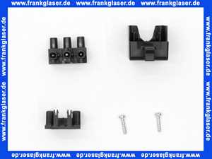 Stecker 3-polig / schwarz 250 V/16 A System Wieland *BG*