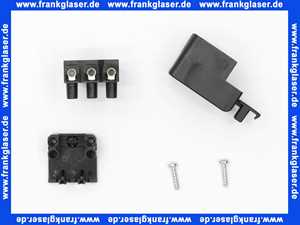 Stecker 3-polig / schwarz 250 V/16 A System Wieland *BG*
