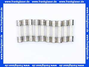 Feinsicherung träge 2 A 1 Beutel 10 Stück 6,3 x 32 mm