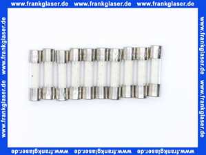 Feinsicherung träge 10 A 1 Beutel 10 Stück 6,3 x 32 mm