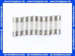 Feinsicherung träge 16 A 1 Beutel 10 Stück 6,3 x 32 mm