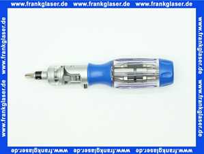 WS Ratschenschraubendreher 1/4 mit Schwenkkopf + Bitmagazin