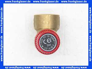 Membran-Sicherheitsventil Überdruckventil Anschluß Eintritt 1/2 , Austritt 3/4 3,0 bar