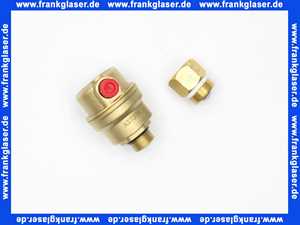 Schnellentlüfter Evenes Mini W mit Absperrung DN15(1/2) 9002077