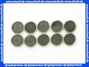 Kappe Deckel 3/4 mit Dichtung zu Füll- und Entleerungshahn 10 Stück