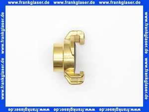 Geka plus-Gewindestück IG 3/4 , Messing