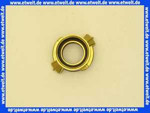 Geka plus-Gewindestück IG 1 , Messing