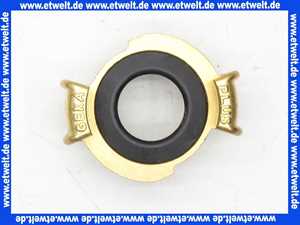 Geka plus-Gewindestück AG 1 , Messing
