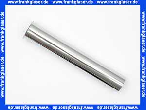 Gerades Rohr 32 durchm. mit Bord 11/4 x 200mm für Waschtisch und Bidetsifon messing verchromt