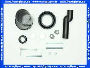 WC-Anschlußgarnitur etagiert um 25mm DN 90