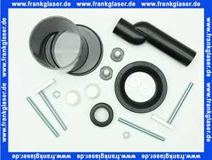 WC-Anschlußgarnitur etagiert um 25mm DN 110