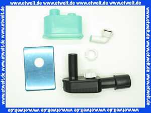 Unterputzsifon Gerät Sifon mit Edelstahl-Rosette DN 40/50