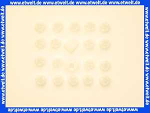 Reduzierkappe weiß für 3/8 bis 3/4 Ventile VPE: 20 Stück