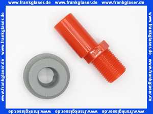 Urinal-Zulauf Garnitur 1/2 mit Dichtung und Versprung 5mm zum Ausgleich von Montagetolleranzen