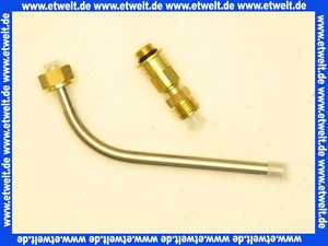 Probeentnahmeventil aus Messing, DN8 (1/4 )