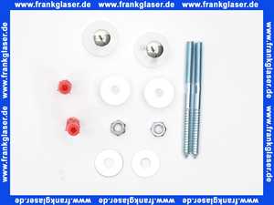 Urinal- & Waschtischbefestigung XL mit Abdeckkappe verchromt M10x140mm