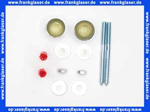 Urinal- & Waschtischbefestigung XL mit Abdeckkappe verchromt M10x140mm