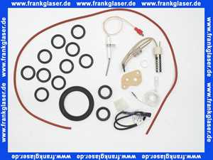 Wartungsset Wartungssatz für Buderus GB132T 11-19 KW (bodenstehend) für die jährliche Wartung komplett mit Glühzünder, Ionisationselektrode und Dichtungen