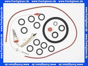 Wartungsset Wartungssatz für Buderus GB152 16-24 KW für die jährliche Wartung komplett mit Glühzünder, Ionisationselektrode und Dichtungen