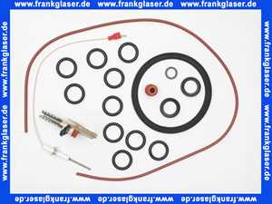Wartungsset Wartungssatz für Buderus GB152T 16-24 KW für die jährliche Wartung komplett mit Glühzünder, Ionisationselektrode und Dichtungen