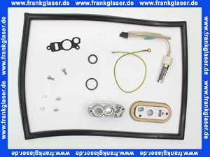 Wartungsset Wartungssatz für Buderus GB162 50-100 KW für die jährliche Wartung komplett mit Glühzünder, Ionisationselektrode und Brennerdichtung