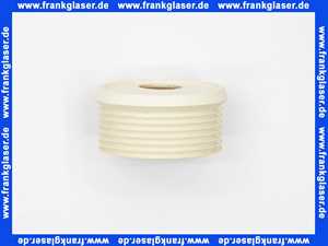 Stedo® Euro WC-Spülrohrverbinder für WC D=55mm für Druckspülrohr 28-32mm weiß, ASW 100151