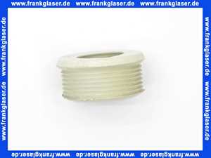 Stedo® Euro WC-Spülrohrverbinder für WC D=55mm für Spülkastenrohr 38-45mm weiß ASW 100243