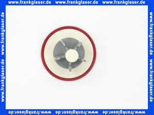 Excenterstopfen MS Universal 11/4 Zoll mit 64mm Durchmesser Abdeckplatte rot 101518