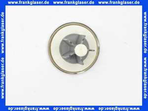 Excenterstopfen MS edelmessing Universal 11/4 Zoll mit 64mm Durchmesser Abdeckplatte edelmessing 101532