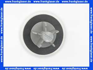 Excenterstopfen Universal 11/4 Zoll Platte mit 65mm Durchmesser Keramik alpinweiß 107878