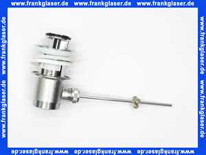 Excentergarnitur 1 1/4 x Dm 63 mm Messing verchromt Metallstopfen