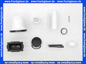 Ab- und Überlaufgarnitur 1 1/2 x 70 mm PP weiß Rohr starr Einlauf waagerecht 111234