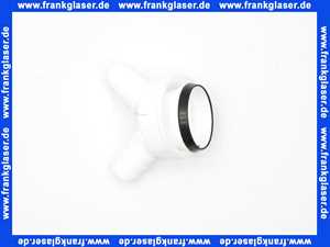 Schlauchanschlussset 45 Grad PP weiß IG 1 1/2 Zoll Überwurf 2x 19-22 mm Stutzen Doppelanschluss 111715