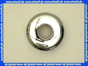 Sifonrosetten Messing verchromt 32 x 20 x 90 mm Lochdurchmesser x Höhe x Aussendurchmesser 112090