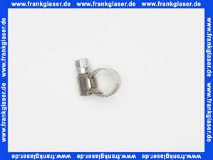 Schlauchschellen W4 Edelstahl Band 9 mm 8- 12 mm 1/4 170012