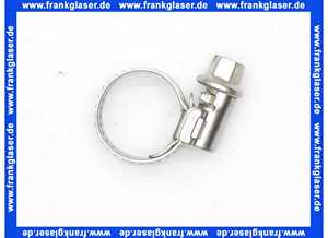 Schlauchschellen W4 Edelstahl Band 9 mm 170016